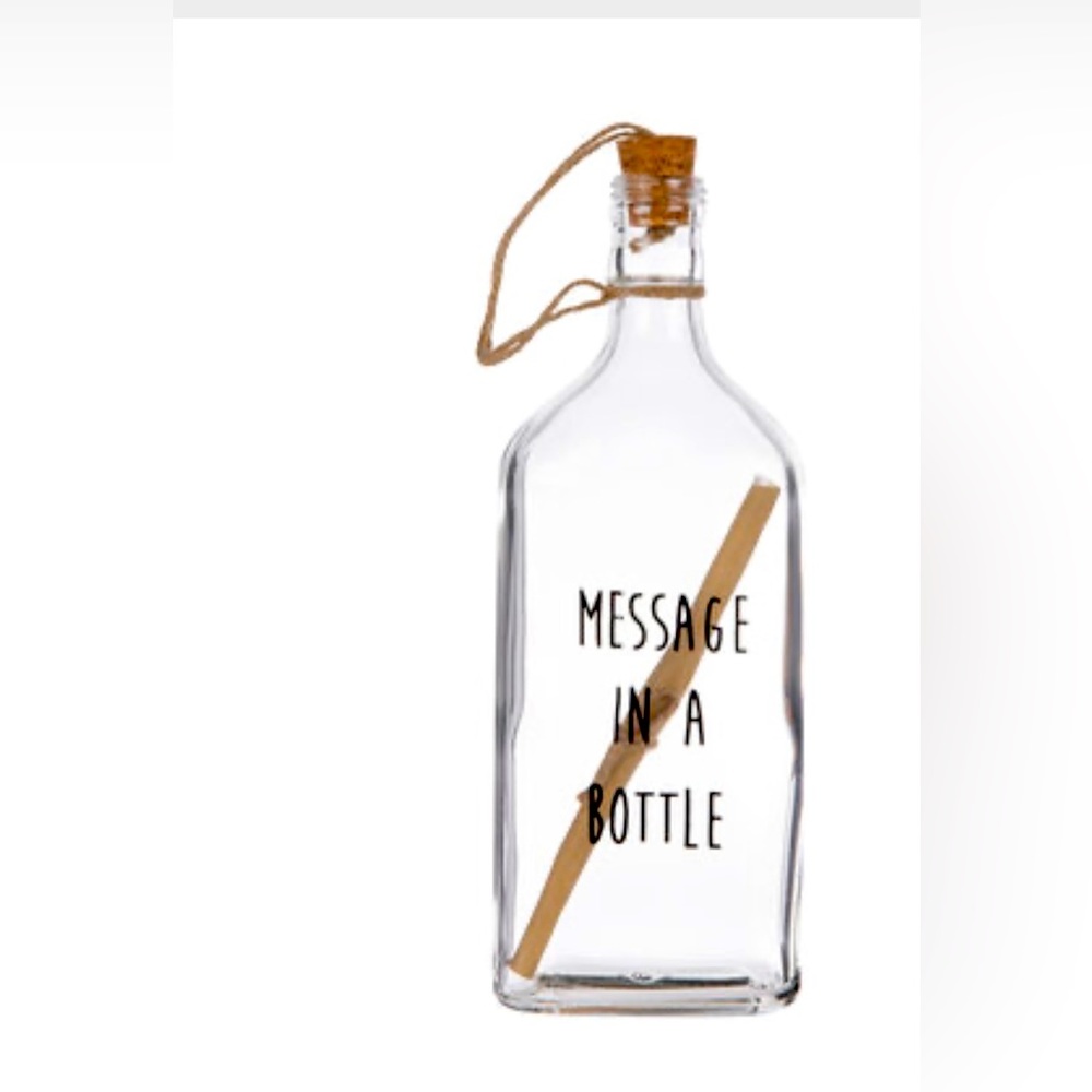 Message in a bottle!